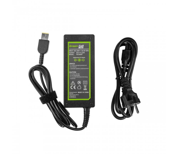 Green Cell Zasilacz do Lenovo 65W (3.25A, Slim Tip) - 514084 - zdjęcie 3